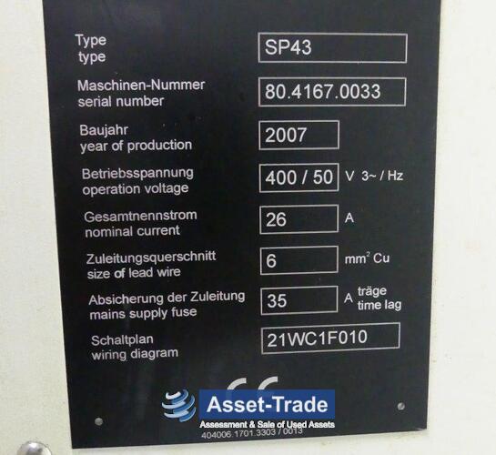 Peu coûteux MAKINO Acheter Machine d'électroérosion à fil SP 43 CNC en ligne | Asset-Trade