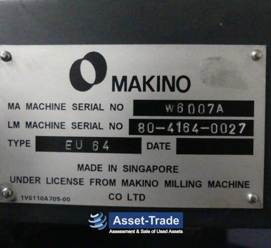 Second Hand MAKINO EU64 CNC Wire EMD for Sale | Asset-Trade