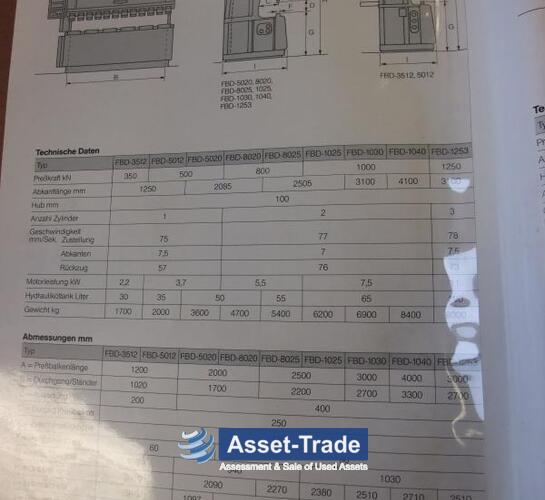 सस्ता AMADA फाइन अल्फा बेंडर 80डी खरीदें | Asset-Trade