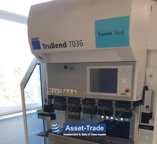 Second Hand Trumpf TruBend 7036 CNC Bending Machine for sale cheap | Asset-Trade 