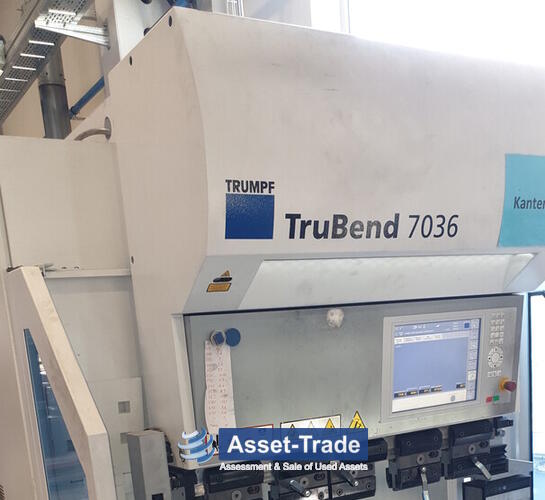 Preiswerte Trumpf TruBend 7036 CNC-Biegemaschine günstig kaufen | Asset-Trade 