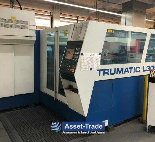 Preiswerte TRUMPF Laser TCL3050 5KW mit Listmaster kaufen | Asset-Trade