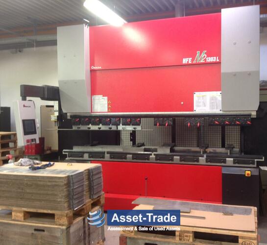 Second Hand AMADA HFE M2 1303 L Hydraulic Press Brake with low hours for sale