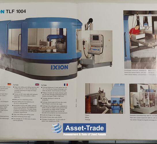 Best Second Hand IXION TFL1004 deep hole drilling machine | Asset-Trade