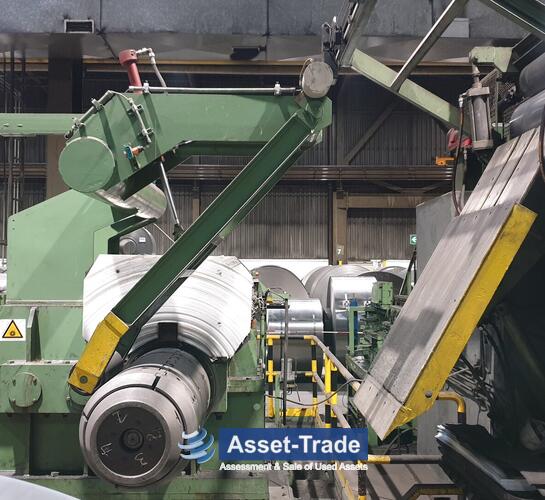 Second hand GIEBEL alkaline coil belt degreasing & welding machine 60m | Asset-Trade