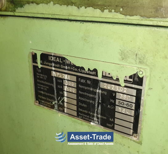 Second hand GIEBEL alkaline coil belt degreasing & welding machine 60m | Asset-Trade