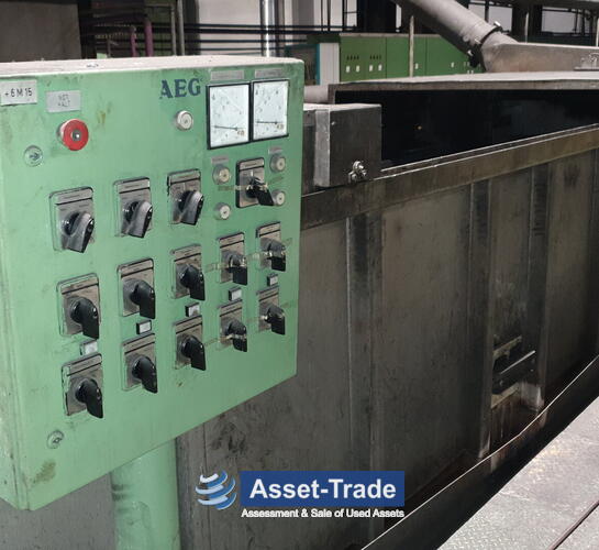 Second hand GIEBEL alkaline coil belt degreasing & welding machine 60m | Asset-Trade