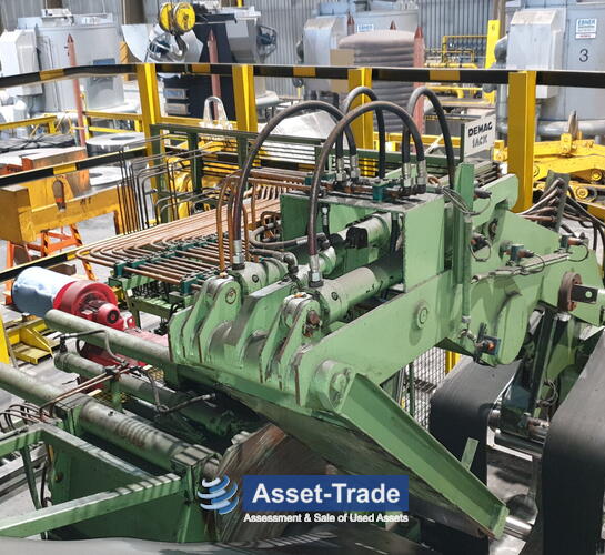 Second hand GIEBEL alkaline coil belt degreasing & welding machine 60m | Asset-Trade