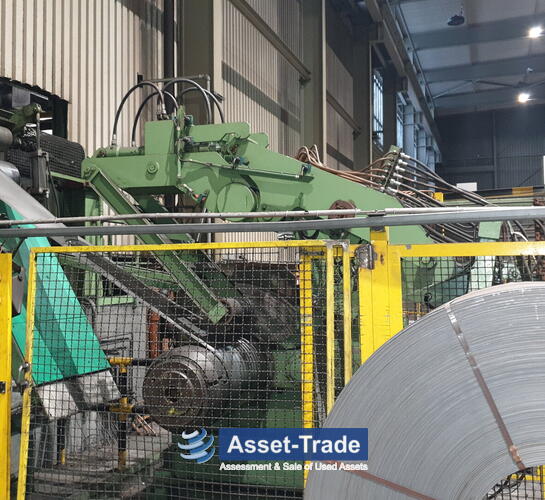 Second hand GIEBEL alkaline coil belt degreasing & welding machine 60m | Asset-Trade