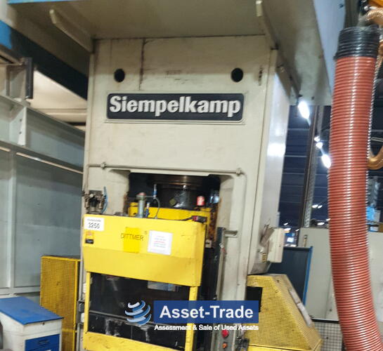 Second Hand SIEMPELKAMP NPS 800/800/355 Hydraulic Press 80T for sale | Asset-Trade
