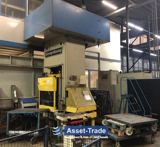 Second Hand SIEMPELKAMP NPS 800/800/355 Hydraulic Press 80T for sale | Asset-Trade