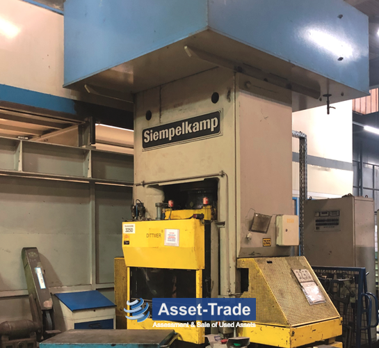 Second Hand SIEMPELKAMP NPS 800/800/355 Hydraulic Press 80T for sale | Asset-Trade