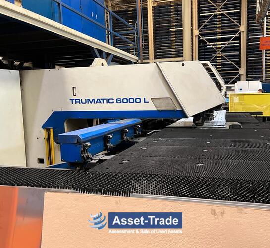 Kup niedrogą prasę laserową Trumpf TC 6000 L 1600 FMC | Asset-Trade