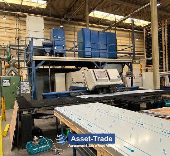 Kup niedrogą prasę laserową Trumpf TC 6000 L 1600 FMC | Asset-Trade