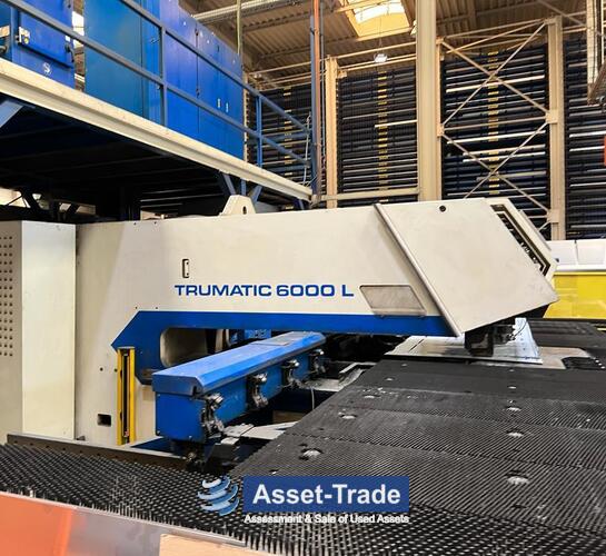 Kup niedrogą prasę laserową Trumpf TC 6000 L 1600 FMC | Asset-Trade