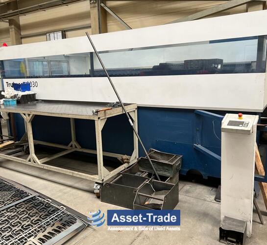Second Hand TRUMPF 3030 3.2kw laser  for sales | Asset-Trade