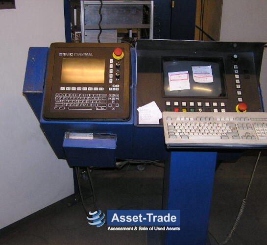 TRUMPF TLC 105 - Laser cutting area, cutting head and sheet support
