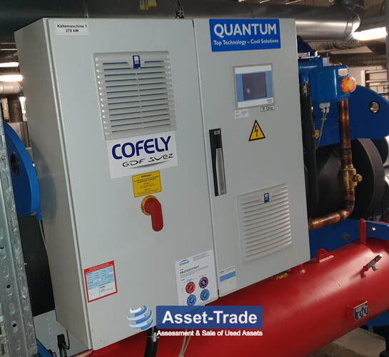 Second Hand ENGIE (Covely) Quantum II X030 270 kW turbo compressor for Sale | Asset-Trade