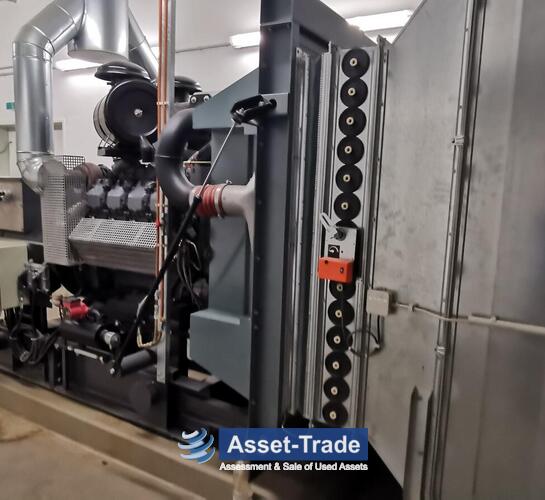Generator 430kw 500 kVA - Working envelope, spindle and machine table