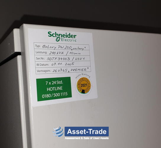 Schneider Electric Galaxy PW 200 unitary - Antriebsaggregate, Hydraulikstation und Pneumatik