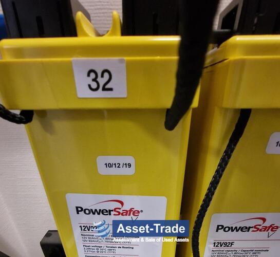 Powersafe 12V92F UPS Battery 32x Units - CNC control unit (Conventional) and control console