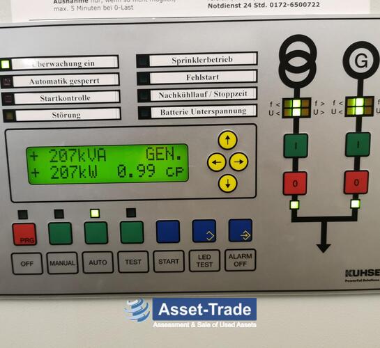 Usato MTU 6V 396 TC 42 con generatore AvK DKBN80/500-4TS 500 kVA Usati | Asset-Trade