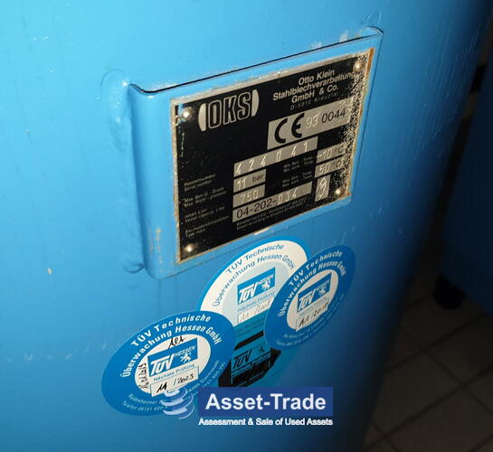 S6 Screw compressors - Arbeitsraum, Spindel und Maschinentisch
