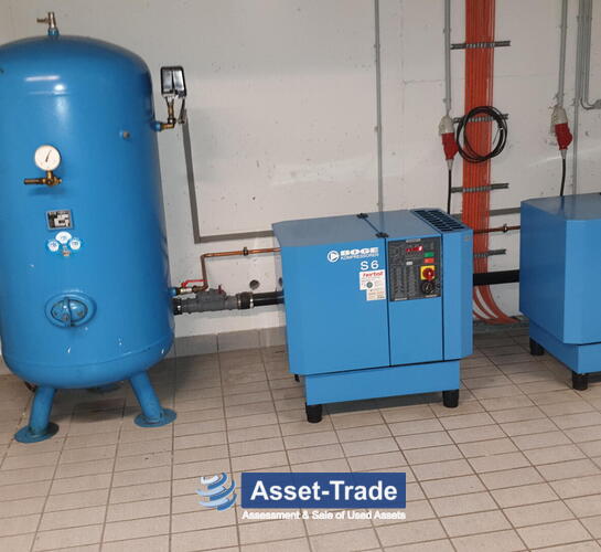 Second Hand BOGE S6 compressor with 4KW for sale | Asset-Trade