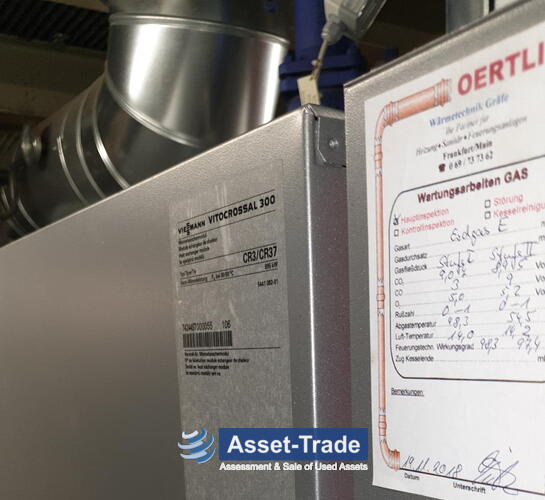 Second Hand VIESSMANN VitoCrossal 300 CR3 with Weishaupt Gas Burner for sale | Asset-Trade