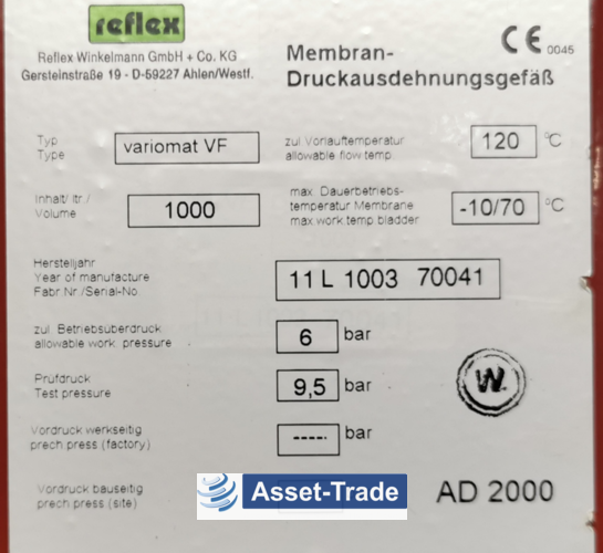 Gebrauchte VIESSMANN VitoCrossal 300 CR3 mit Weishaupt Gas brenner kaufen | Asset-Trade