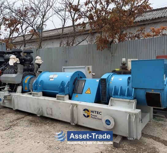 Used DEUTZ Power Generators BF 8M 1015CP - Front view and machine overview