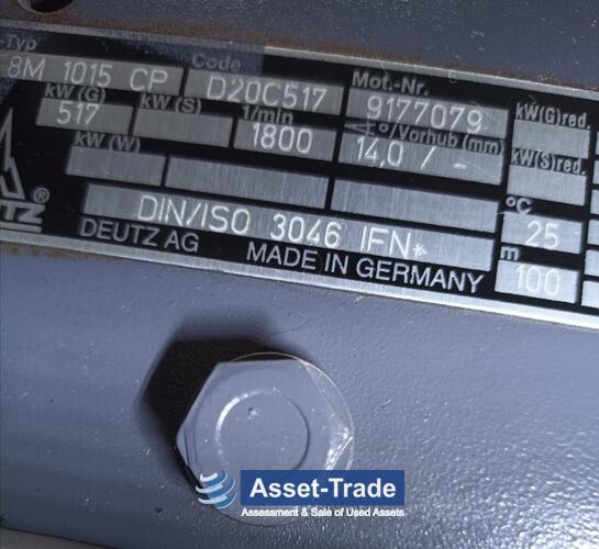 DEUTZ Power Generators BF 8M 1015CP - Linear guideways, axis drives and travel envelope