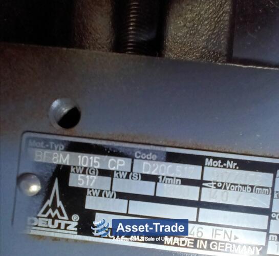 DEUTZ Power Generators BF 8M 1015CP - Peripherals, chip conveyor and accessories (View 8)