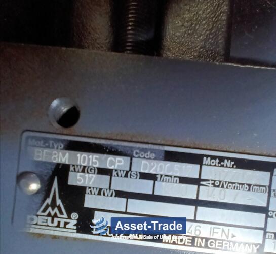 सस्ते DEUTZ BF 8 M 1015 CP डीजल इमरजेंसी पावर जनरेटर खरीदें Asset-Trade