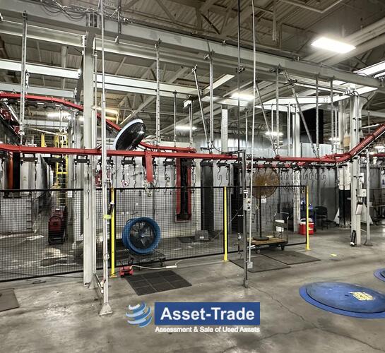 Second Hand EISENMANN Electrostatic Paint Line for Automotive Parts for sale| Asset-Trade