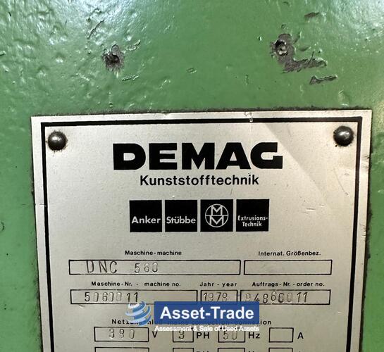 Second Hand DEMAG DNC560 injection moulding machinery for sale | Asset-Trade