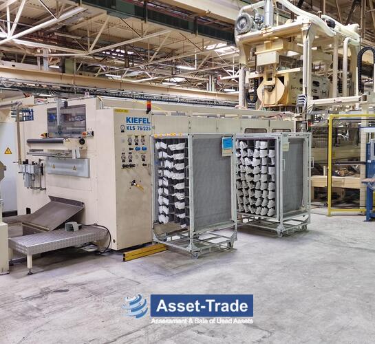 Second Hand KIEFEL KLS76/225 Moulding & Laminating Line Automotive | Asset-Trade