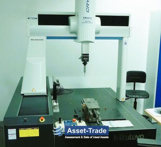 Second Hand MITUTOYO Crysta-Apex S7106 High-performance CMM for Sale | Asset-Trade