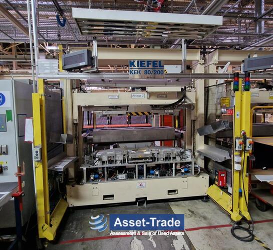 Second Hand  KIEFEL KEK-L-80/225 press laminating line for Sale | Asset-Trade