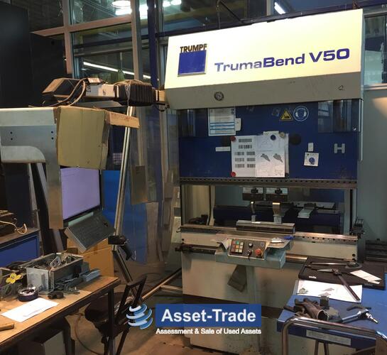 Preiswerte TRUMPF TrumaBend V50 - CNC Abkantpresse schnell kaufen | Asset-Trade