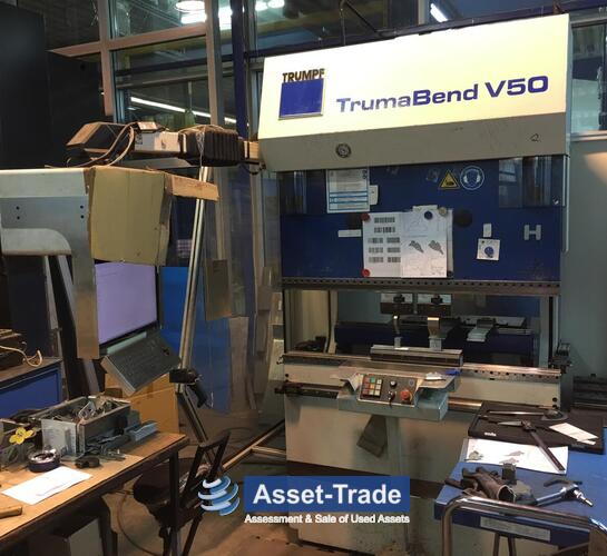 Использованный TRUMPF TrumaBend V50 - Листогибочный пресс с ЧПУ для продажи недорого | Asset-Trade