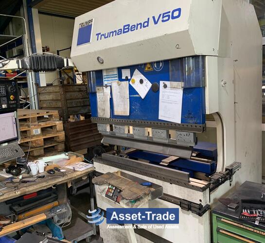 Preiswerte TRUMPF TrumaBend V50 - CNC Abkantpresse schnell kaufen | Asset-Trade