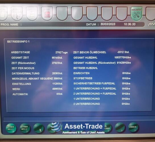 सस्ता AMADA HFP 80 25 L प्रेस ब्रेक जल्दी खरीदें | Asset-Trade