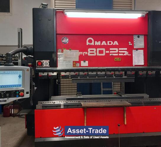 Second Hand AMADA HFP 80 25 L  Bending Press for sale cheap | Asset-Trade