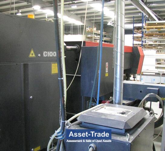 AMADA LCE 645 - Automatischer Palettenwechsler und Beladebereich