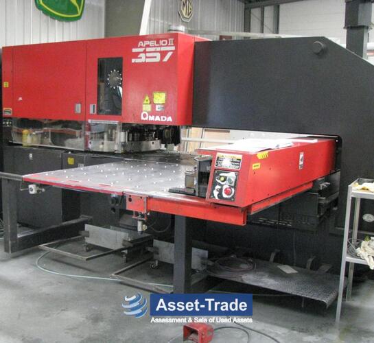 Gebrauchte AMADA Apelio II-357v mit 1 KW FANUC Laser und 30t Presskraft | Asset-Trade