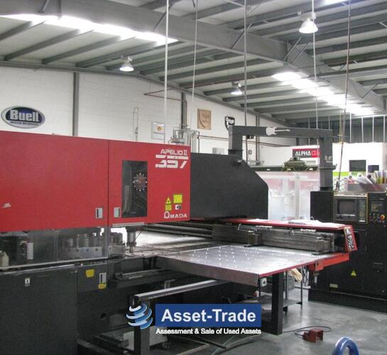 Gebrauchte AMADA Apelio II-357v mit 1 KW FANUC Laser und 30t Presskraft | Asset-Trade