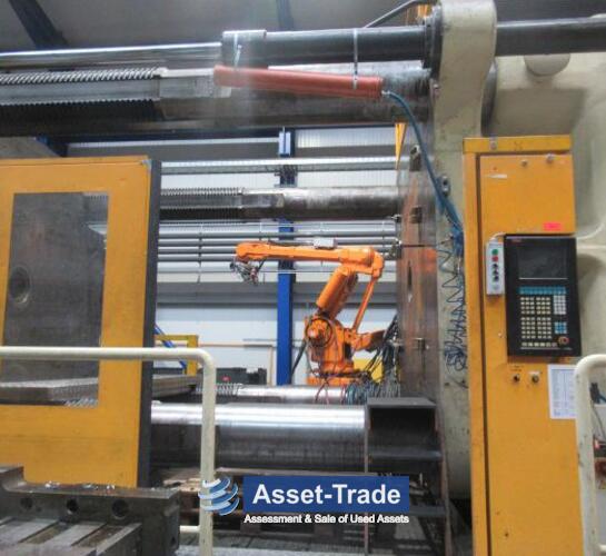 HUSKY bon marché type EL4000RS170/145 - grande machine de moulage par injection à vendre | Asset-Trade