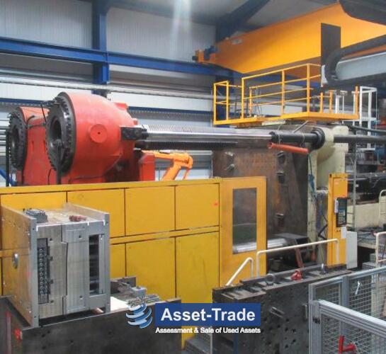 HUSKY bon marché type EL4000RS170/145 - grande machine de moulage par injection à vendre | Asset-Trade