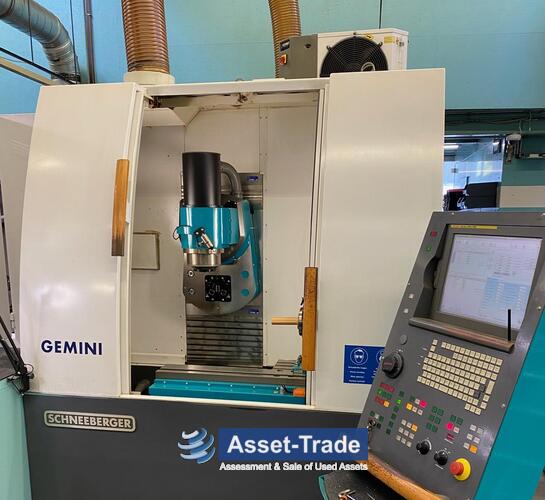 Second Hand SCHNEEBERGER Gemini DMR - AWL 5-osni CNC brusilnik za poceni prodajo | Asset-Trade